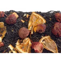 Черный чай Клубничный апельсин 500 гр