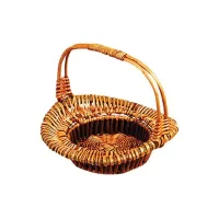 Корзина плетеная Соломенная шляпка (средняя)