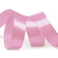 Лента атлас 2 см*25 м св. розовая