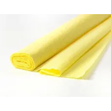 Бумага гофрированная простая 50смх2,5м желтый