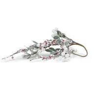 Декор Новогодняя ветвь 45 см