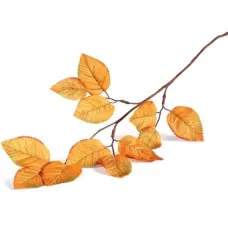 Декор Осенние листья (оранжевые)