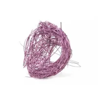 Каркас для букета 25 см ротанг розовый