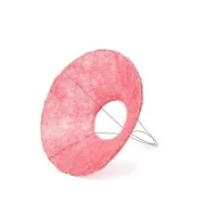 Каркас для букета 25 см, конус, сизаль (гладкий), розовый