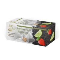 Черный чай FruTea Клубничный бергамот 20 х 2 гр