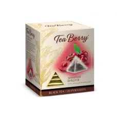 Черный чай TeaBerry Зимняя вишня 34 гр