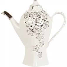 Фарфоровый заварочный чайник Серебряный расвет 1.2 л
