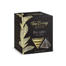 Черный чай TeaBerry Английский Завтрак пакетированный