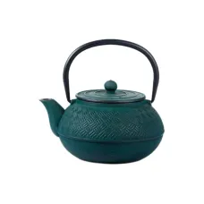Чугунный заварочный чайник Непал зеленый 850 мл