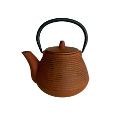 Чугунный заварочный чайник Увэй коричневый 1 л