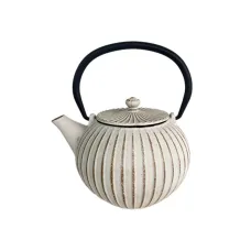 Чугунный заварочный чайник Фучжоу белый 800 мл