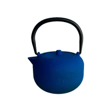 Чугунный заварочный чайник Чанша темно-синий 300 мл