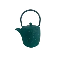 Чугунный заварочный чайник Шанду зеленый 900 мл