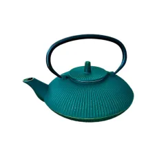 Чугунный заварочный чайник Шанси зеленый 800 мл