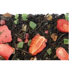 Черный чай Клубничный Беллини 500 гр