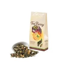 Зеленый чай TeaBerry Имбирный апельсин 100 гр