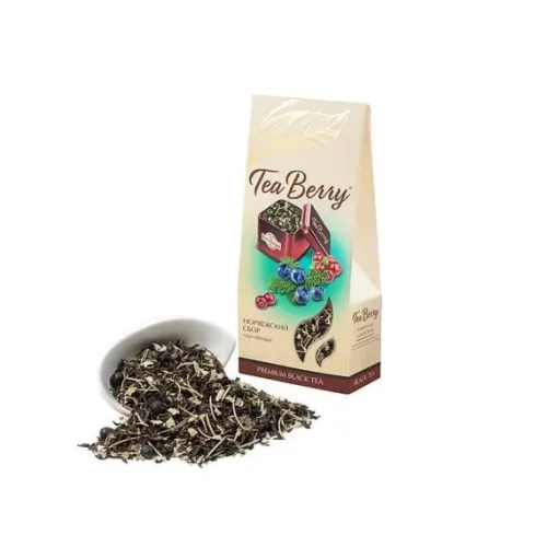 Черный чай TeaBerry Норвежский сбор 100 гр