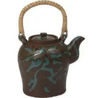 Глиняный заварочный чайник Синий Бархат 800 мл