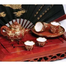 Керамический чайный сервиз на 6 персон 8 предметов Императорский