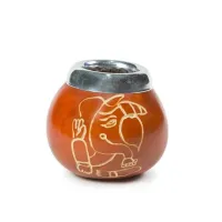 Калабас Биспо красный с окантовкой