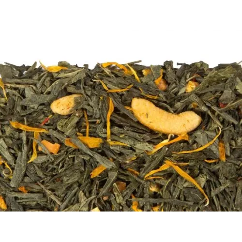 Зеленый чай Персик с айвой 500 гр