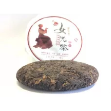 Китайский чай Шу Пуэр (двухлетний) блин, (2016г, провинция Юньнань, Kunming Hengkang Tea Factory) 250 гр