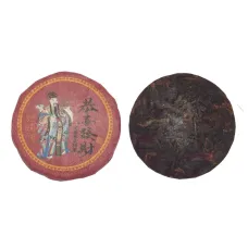 Китайский чай Пуэр Мини Точка с розой (GONGXIFACAI) 500 гр