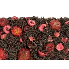 Черный чай Вишневая клубника (купаж на основе Кении) 500 гр
