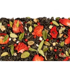 Зелёный чай Клубника со взбитыми сливками 500 гр