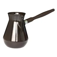 Керамическая турка Трюфель черная 500 мл – FTC (CERAFLAME)