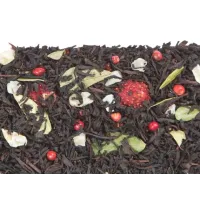 Черный чай Клубника со взбитыми сливками 500 гр
