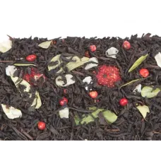 Черный чай Клубника со взбитыми сливками 500 гр
