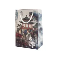 Пакет подарочный Китайский садик 23*15 см