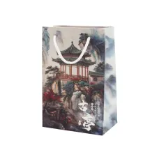 Пакет подарочный Китайский садик 23*15 см