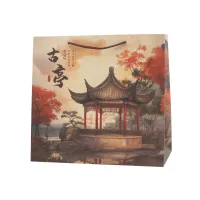 Пакет подарочный Осень в Китае 33*37 см