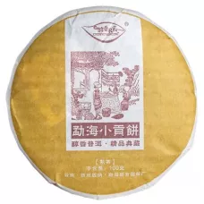 Китайский чай Шу Пуэр Чунь Пу, прессованный блин 95-100 гр