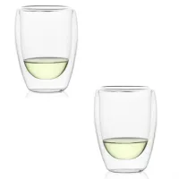 Стакан необжигающий стеклянный 350 мл