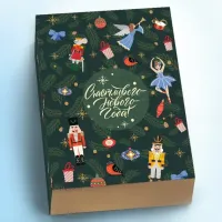 Шубер №6 Счастливого Нового Года, (к наборам на 6 банок)