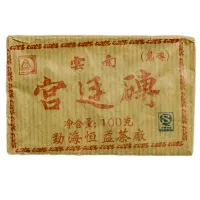 Китайский чай пуэр Дворцовый Плитка, Шу 100 гр