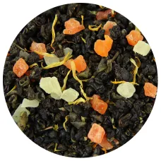 Зеленый ароматизированный чай Манго со сливками 500 гр