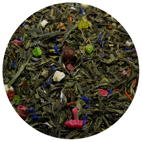 Зеленый ароматизированный чай Мишки Гамми 500 гр