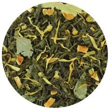 Зеленый ароматизированный чай Японская липа 500 гр