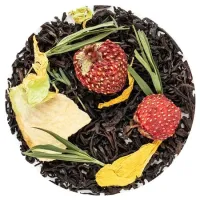 Чай ароматизированный черный Клубника-Дыня 500 гр