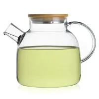 Стеклянный заварочный чайник Гранат 1,2 л