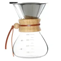 Кувшин с металлическим ситом, стекло 400 мл