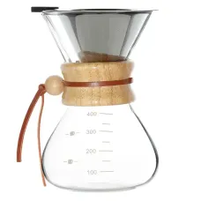 Кувшин с металлическим ситом, стекло 400 мл