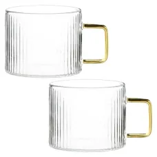 Кружка (стекло) 130 мл, 2 штуки