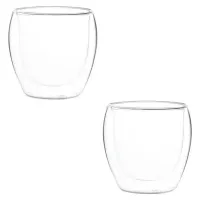 Стакан необжигающий (стекло) 250 мл 2 штуки