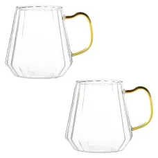 Кружка (стекло) 350 мл, 2 штуки