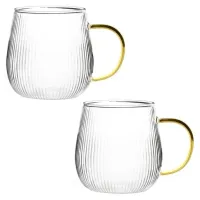 Кружка (стекло) 400 мл 2 штуки